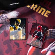 Mesuca 1 Set Marvel Deadpool & Wolverine Theme Hanging Decor Accessories, Multiple Designs Available, Smooth Acrylic Lightweight Portable Hanging Ornaments, Suitable For Suitcases, Backpacks - View 2