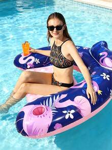 Inflatable U-Shaped Forest Lounge Chair Float, Suitable For Swimming Pool Use. Designed For Adults, This Seat-Style Float Is Perfect For Relaxation And Leisure During Vacations - Forest Lounge Chair - View 11