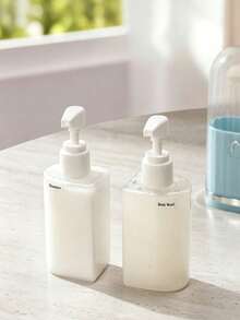 Travel Refillable Bottle Set, Portable Toiletry Dispenser Set, With Labels, Travel Refillable Bottles, For Storing Toiletries; Perfect Gift For Travelers, Holiday Gift, Christmas Gift - Regular Model - View 8