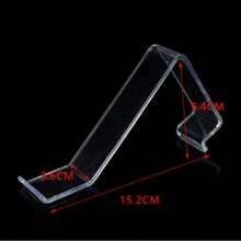 2/4/5pcs Acrylic L-Shaped High Heel Shoe Rack, Sneaker Display Stand, Window Display Shoe Rack (Acrylic Product With Protective Film) - Clear - View 2