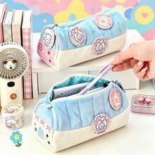 Large Capacity Portable Cute Pencil Case Pencil Storage Bag Student Adult Universal School Office Stationery Supplies - Multicolor - View 3