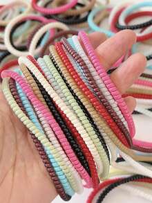 2pcs/4pcs Colorful Spiral Cable Protector, Protects Charging Cable Connector, Compatible With Most Charging Cables, Suitable For Home And Dormitory, Compatible With All Apple Models, Great Gift Item - Multicolor - View 3