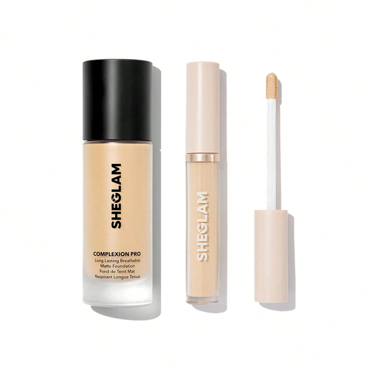 [2 pezzi] Set Bundle Fondotinta Opaco e Correttore Complexion Pro