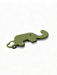 1pc Cute Elephant Folding Phone Holder Portable Mini Desktop Lazy Holder Keychain Dual-Use (Due To Shooting Angle And Magnification, The Actual Object May Differ Slightly In Size From The Photo) - Multicolor - View 9