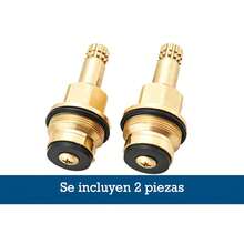 Mcmxtap Par de Cartuchos Vastagos Arboles para Regadera Moderna de Vuelta Completa, 2 Pzs,Latón - Válvula de volante G - Ver 3
