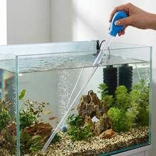 Aquarium Siphon Extension Tube, Fish Tank Vacuum Cleaner, Simple Water Quality Cleaning And Water Change Tool, Fish Tank Accessories, 29cm 45cm 30ml 50ml, Suitable For Saltwater Coral Reef And Freshwater Fish Tank Water Pump - Straight Head - View 2