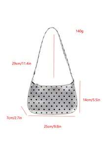 1PC Minimalist Shoulder Bag, Suitable For Daily Outings And Shopping, Can Easily Hold Daily Essentials, A Versatile Item For Girls, Applicable To Various Styles And Occasions, Also The Best Gift For Friends. - Multicolor - View 11