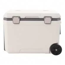 HYYKJ-US Portable Cool Ice Box With Handle & Wheels 38 * 57.8 * 41cm 45L Keeps Contents Cold For More Than 24 Hours With Ice In It - White - View 7