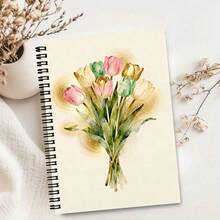 1pc Strawberry Pattern Diary, Spiral Notebook A5 Size, Classic Lined, Perfect For School And Office Use, Great Gift For Educators And Students - Strawberry - View 10
