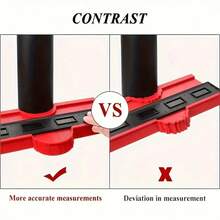 1pc Adjustable Contour Gauge - Precise Measurement Of Asymmetrical Shapes And Edges, Durable ABS Plastic Ruler, Suitable For DIY Woodworking, Carpet, Tile Installation, With Inch/CM Scale - Contour Ruler - View 9