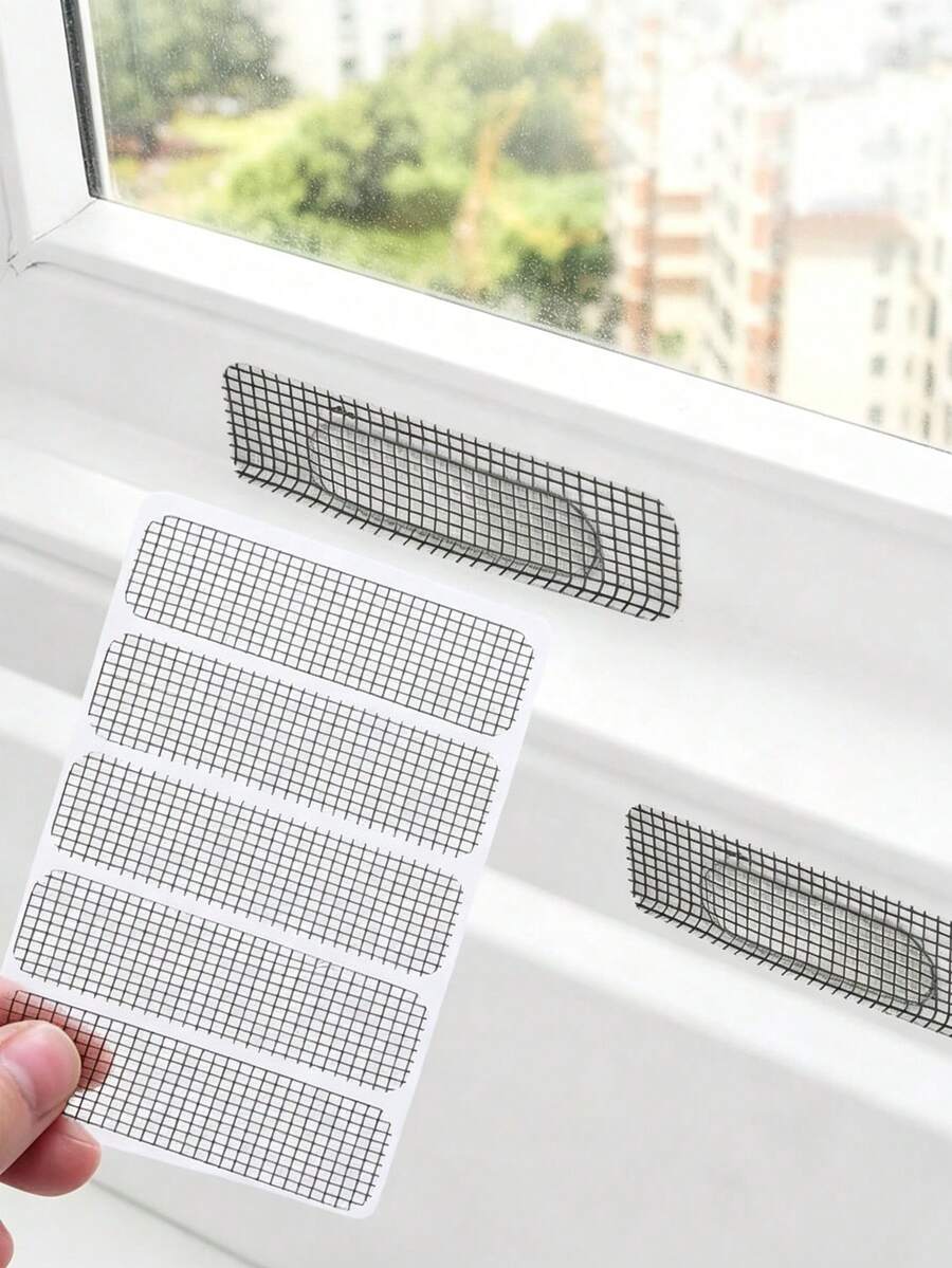 Self-Adhesive Screen Repair Patch, Suitable For Window Screen Drainage Holes And Damage, Screen Door Repair Tape - Multiple Styles - View 1