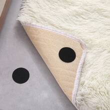 Non-Slip Carpet Fixing Pads, Sofa Cushion & Bed Sheet Anti-Slip Stickers, Home Use Damage Free Hook-And-Loop Dot - Multicolor - View 1