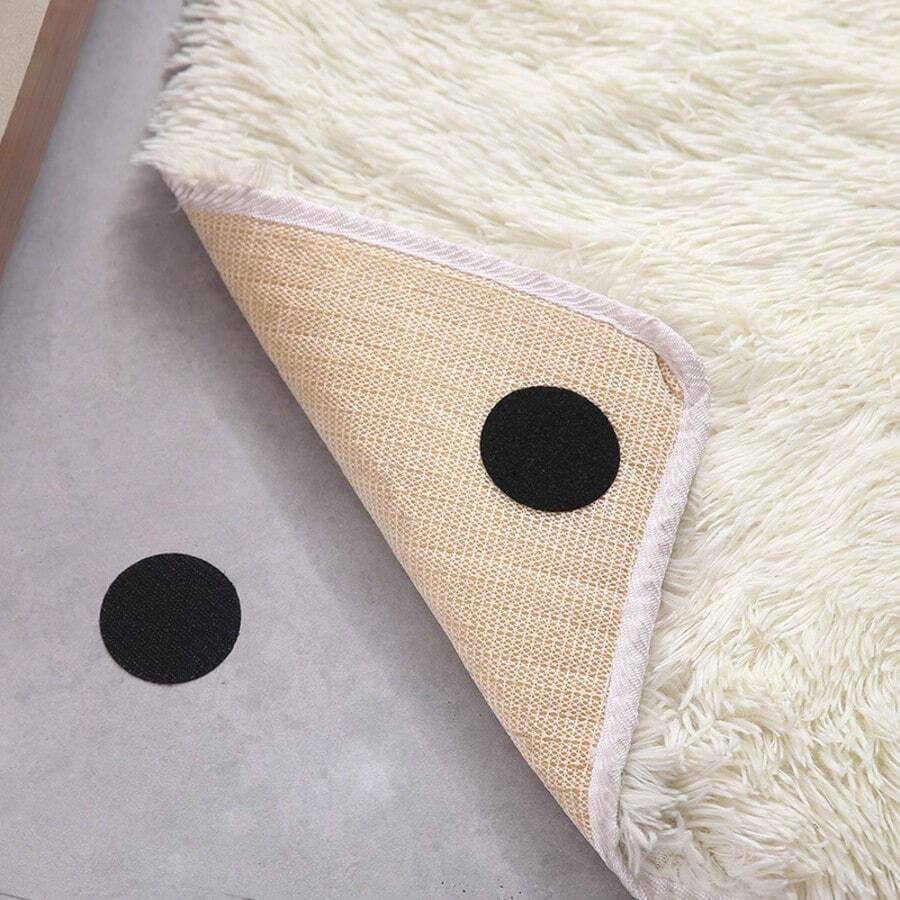 Non-Slip Carpet Fixing Pads, Sofa Cushion & Bed Sheet Anti-Slip Stickers, Home Use Damage Free Hook-And-Loop Dot - Multicolor - View 1