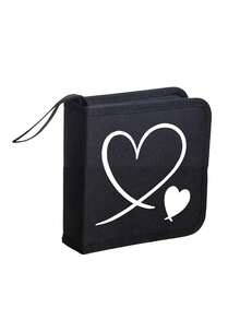1pc 40pcs CD/DVD Case Holder: Portable Wallet Disc Storage Binder For Car, Home & Travel - Keep Your Discs Organized! - Multicolor - View 12