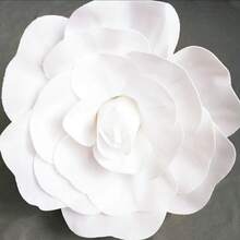 1件裝人造平底泡沫玫瑰 15cm-40cm 巨型玫瑰 DIY婚禮家居裝飾 餐桌派對花園裝飾 - 平底多色 - 查看 10