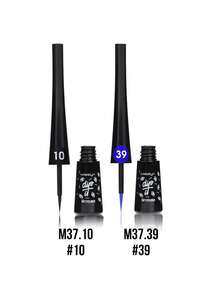 MISSLYN 2pcs Eyeliner Liquid Set, Vegan, Cruelty-Free, Waterproof, Smudge-Proof, One-Stroke Line, High Pigment, Long-Lasting, Suitable For Teenagers, Beginners, Makeup Enthusiasts, Back To School, Commuting - #Set 1 - View 9