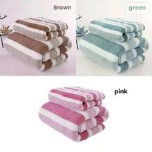 Bath Towel Set, Ultra-Fine Microfiber Bath Towel, Extremely Soft, High Absorbency And Quick Drying, Thick Household Large Bath Towel, Soft And Comfortable, Suitable For Bathroom, Spa, Gym, Beach And More - Multicolor - View 8