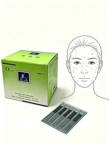 1000pcs Disposable Acupuncture Needles, Stainless Steel Filiform With Guide Tube, CE Certified, For TCM , Wellness And Self-Care - View 2