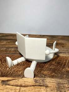 1pc Creative Human-Shaped Toilet Paper Holder, Minimalist INS Style, Toilet Paper Rack, Bathroom Storage, Unique Gift, Bathroom Accessory, Desktop Organizer, Toilet Paper Storage, Novel Home Decor, Suitable For Home, Bathroom, Bedroom, Living Room - Multicolor - View 5