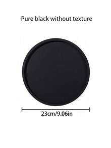 Round Silicone Vanity Tray, Decorative Organizer Tray For Bathroom Counter, Coffee Table, Kitchen Sink And Dresser - Multicolor - View 17