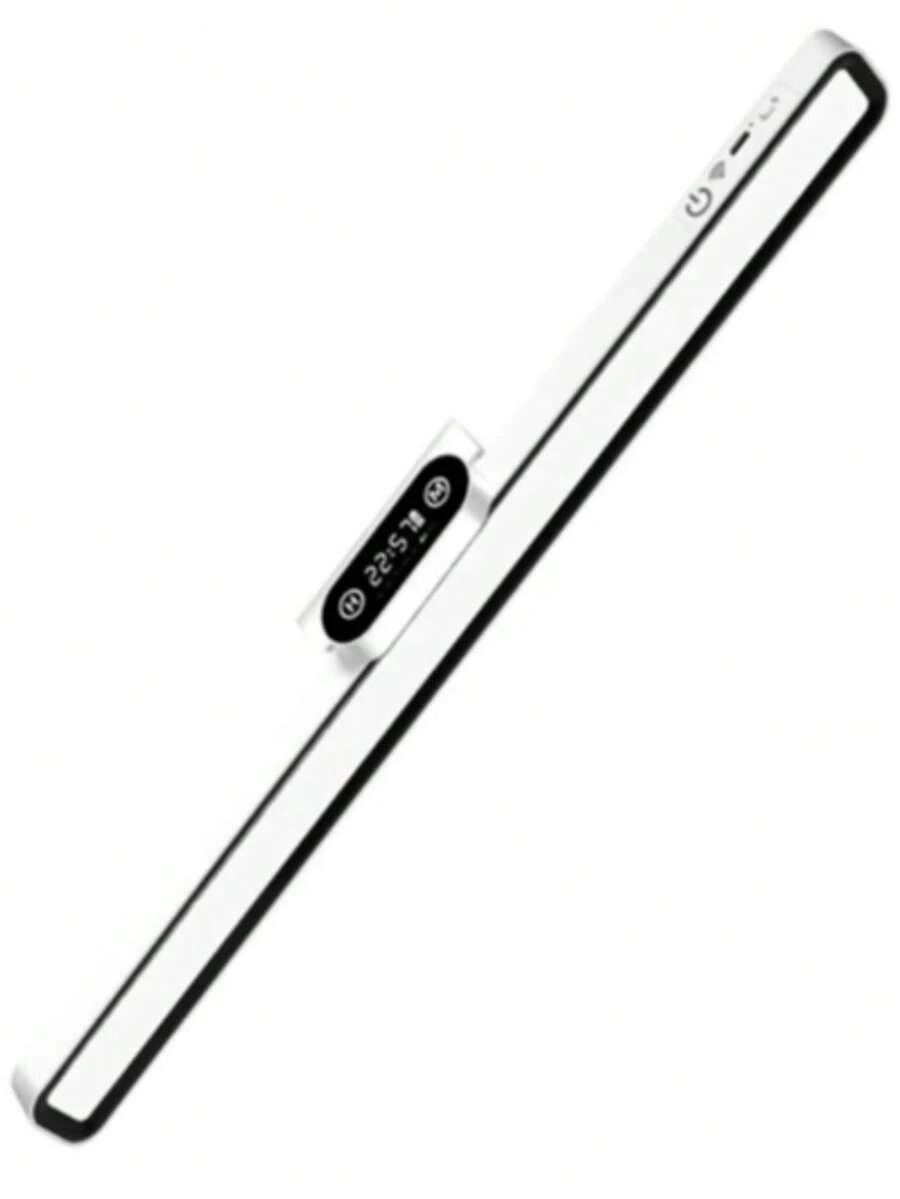 Lámpara LED Magnética Recargable 45cm, 3 Temperaturas de Color, Brillo Ajustable, USB‑C, para Escritorio y Armario - luz roja blanca - Ver 1