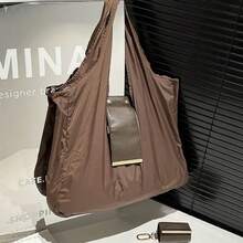 Reusable Mini Keychain Shopping Bag, Lightweight Foldable Large Capacity Expandable Shopping Bag With Key Ring - View 2