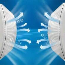 1pc Air Conditioner Wind Deflector, Retractable Cold Air Deflector, Universal Hook Design, Efficient Wind Blocking, Easy To Use, Durable ABS Material, Suitable For Home, Bedroom, Dormitory And Office - White - View 8