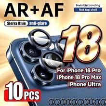XINHONGYU 10片藍色CD紋相機鏡頭保護膜，相容於Phone 18 Pro/Phone 18 Pro Max/Phone Ultra，透明升級版相機貼紙，相容於17/16/15/14/Pro/Pro Max鏡頭，CD紋鏡頭保護膜，手機配件，防水、防震、防摔、防刮、防指紋，全覆蓋 - 藍色 - 查看 37