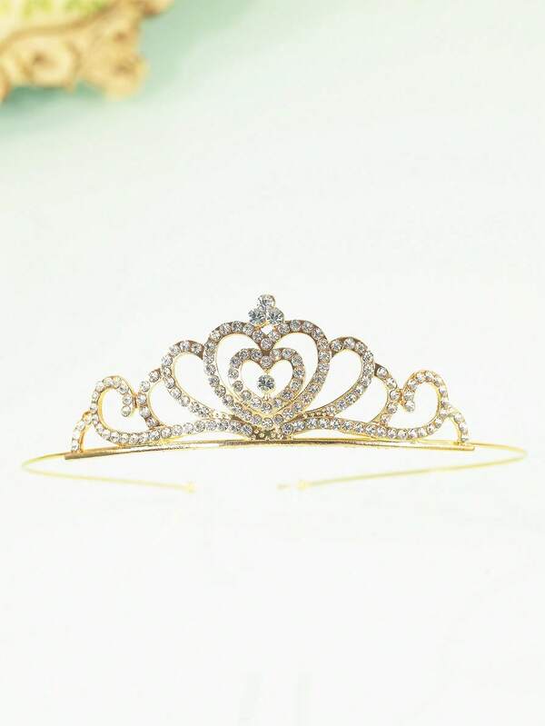 Accesorio para el cabello de niños, diadema con mini corona, para bebés, adecuado para accesorios de vestimenta de vacaciones, actuación en el escenario de niños