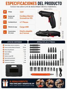 Electric Screwdrivers - Black - View 9