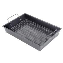 Roasting Pan With Rack - 9.5 Inch - Gray - View 8