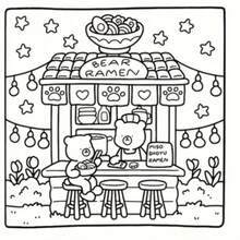 Cute And Cozy Coloring Book For Adults And Teens - Relaxing Hygge Space Design, DIY Creative Art Relaxation, Whimsical Home Illustrations With Cats, Refrigerators And Kitchen Scenes - Single Piece - View 3