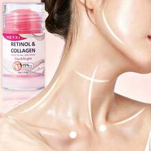 HEYXI 1PC Krim Retinol Leher & Wajah, Melembapkan Tahan Lama, Menutrisi Kulit Leher & Wajah, Kaya Niacinamide, Kolagen, Desain Stik, Praktis Digunakan - Krim Leher - 40g - View 4