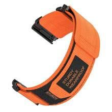 1 pièce Bracelet de montre en nylon 22-26mm compatible avec Fenix 6 6S 7 Pro 7S 7X 8 AMOLED 43 47 51 Instinct 3 2X 2 2S Epix Pro Gen2 - Multicolore - Voir 17