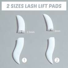 PERMANIA 2 Pairs And 3 Pairs Lash Lift Pads Silicone Eyelash Perm Rod For Lashes Lifting,Salon And DIY Choice,Reusable - Multicolor - View 6