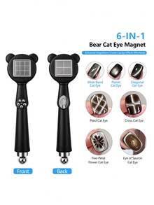 Double-Sided Multi-Function Strong Nail Art Magnetic,For Cat Eye Gel Polish Nail Magnet Tool Magic Manicure Tools Professional & DIY Manicure Pedicure, Professional Salon Quality Multifunctional Magnet,3D Magnetic Nail Design Accessory Tools. - Multicolor - View 14