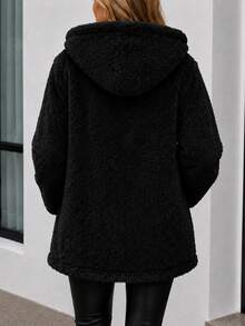 Women Coats - Black - View 4