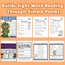 Sight Words & Daily English Practice Notebooks, Reading Fluency, Poetry Reading, Days Of The Week, Months Of The Year, Word Tracing, Handwriting Practice, Vocabulary Building, Word Recognition, Fill In The Blank, Reading & Writing Learning Activities - Reading & Vocabulary Practice - View 7