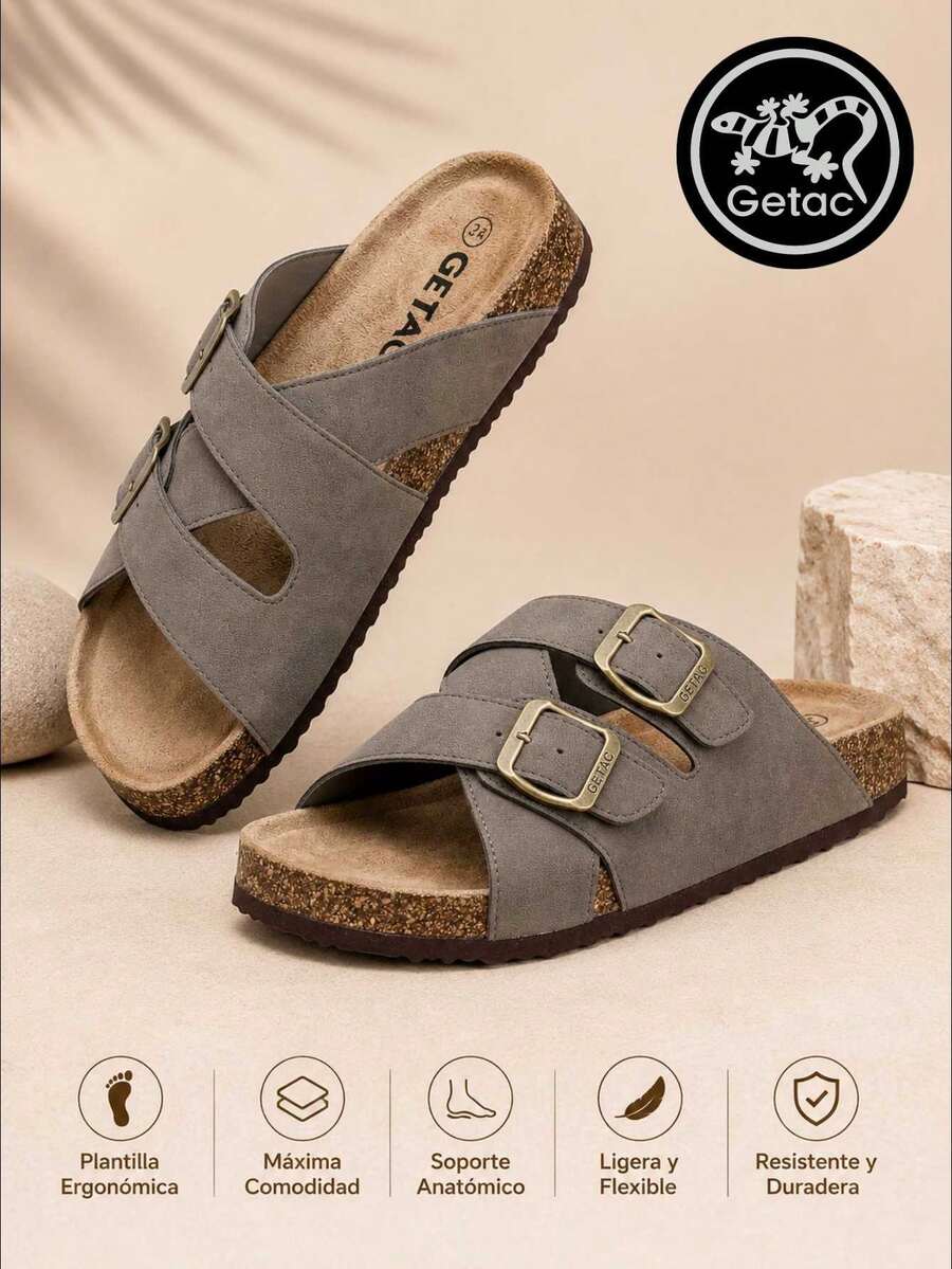 GETAC Men Sandals - Coffee and Tobacco - View 1