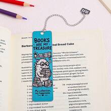 1/3 Colorful Stainless Steel Cute Monster Reading Bookmarks, Accompanying And Marking Bookmarks For Pages That Stay Up Late To Read, Suitable As Gifts For Students, Ladies, Teachers, Students, And Book Enthusiasts. - Color - View 8
