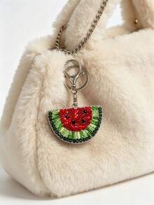 Seahorse Beach Vacation Style Bag Charm Summer Ocean Theme Fashionable Cute Versatile Rhinestone Bag Pendant - Multicolor - View 5