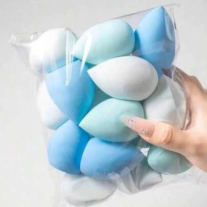 Makeup Sponge Puff Gourd Water Drop Beveled Random Shape Random Color Makeup Tools For All Skin Types