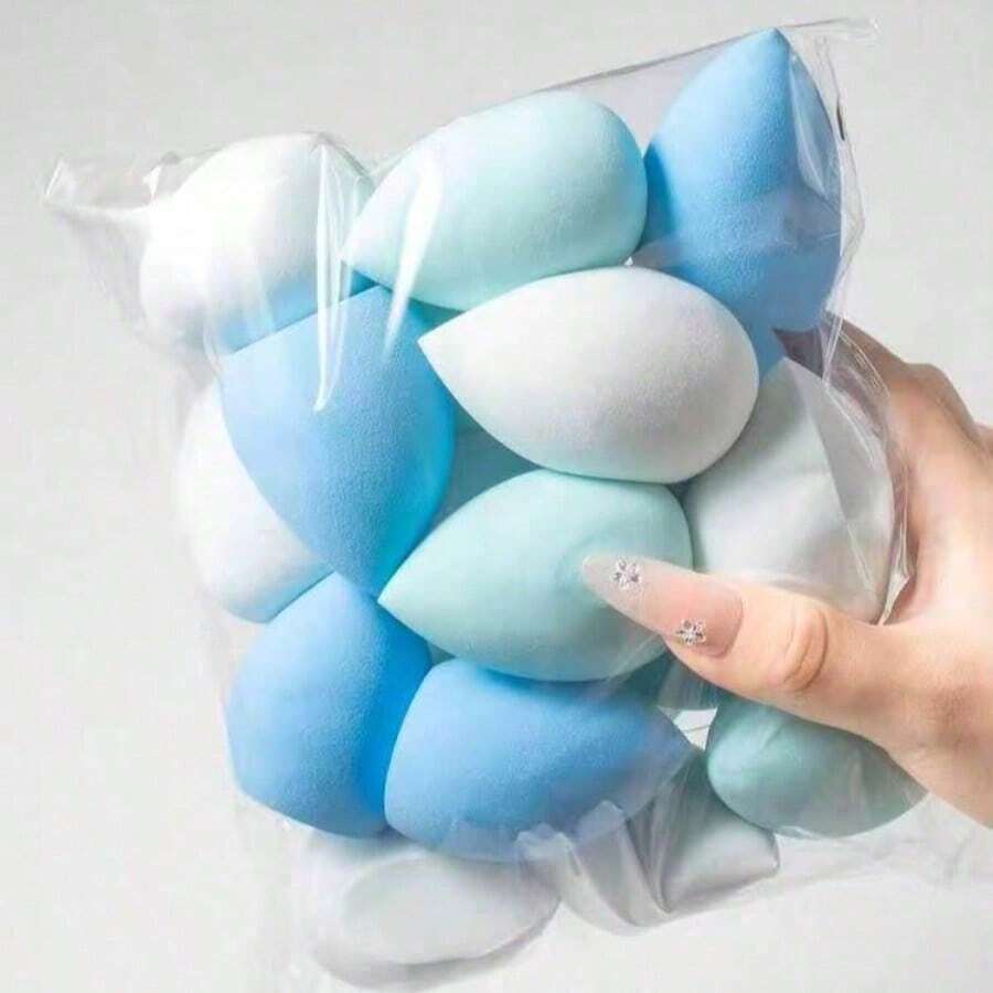 Makeup Sponge Puff Gourd Water Drop Beveled Random Shape Random Color Makeup Tools For All Skin Types - Multicolor - View 1