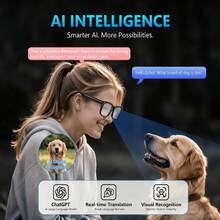 AI Smart Audio Glasses, Open-Ear Stereo, Supports Wireless Calls, Music Playback And Voice Assistant, Lightweight TR90 Frame, Unisex, Perfect For Driving, Travel, Work, Sports And Daily Use, Ideal Gift For Birthdays And Holidays - View 7