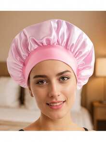 12pcs Sleep Bonnet & Eye Mask Set, Soft Elastic Night Sleep Cap Eye Cover, Comfortable Home Travel Sleeping Accessory Set - 12-piece Sleep Set - View 6
