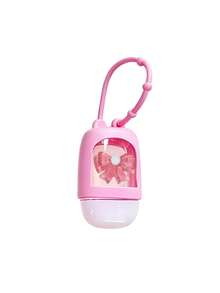 Dopamine Color Palette Refillable Squeeze Bottle - Equipped With Silicone Sleeve And Bow; Portable Mini No-Rinse Hand Sanitizer Bottle, Leak-Proof Design, Refillable (Also Suitable For Water, Lotion, Etc.); Travel Size, Vibrant Colors, Suitable For Office, Gym, Travel And Campus Use. - Multicolor - View 13