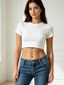 3 Pcs 316L Stainless Steel Double CZ Belly Button Rings Set, Heart Round Star, Hypoallergenic Sexy Body Jewelry For Daily Party Gift - 1 Set 3 Pcs - View 3