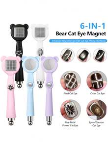 Double-Sided Multi-Function Strong Nail Art Magnetic,For Cat Eye Gel Polish Nail Magnet Tool Magic Manicure Tools Professional & DIY Manicure Pedicure, Professional Salon Quality Multifunctional Magnet,3D Magnetic Nail Design Accessory Tools. - Multicolor - View 1