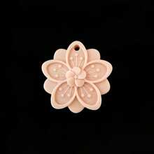 1pc Cherry Blossom Scented Wax Melt Silicone Mold, Home Decor/Gift Ornament Plaster Mold, Handmade Epoxy Resin Casting Mold, Art Decorative Clay Plaster Mold - A - View 3