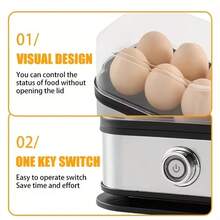 Egg Cookers - Silver - View 2